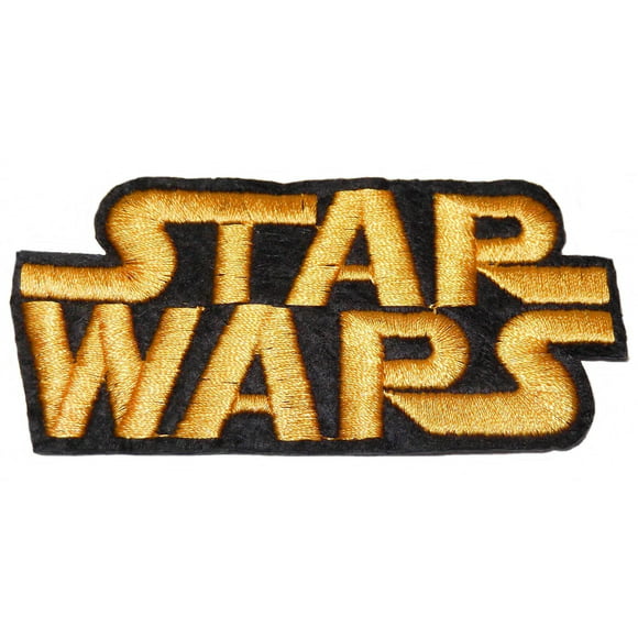 Star Wars Letters Themed Embroidered Iron on Patch Set of 8